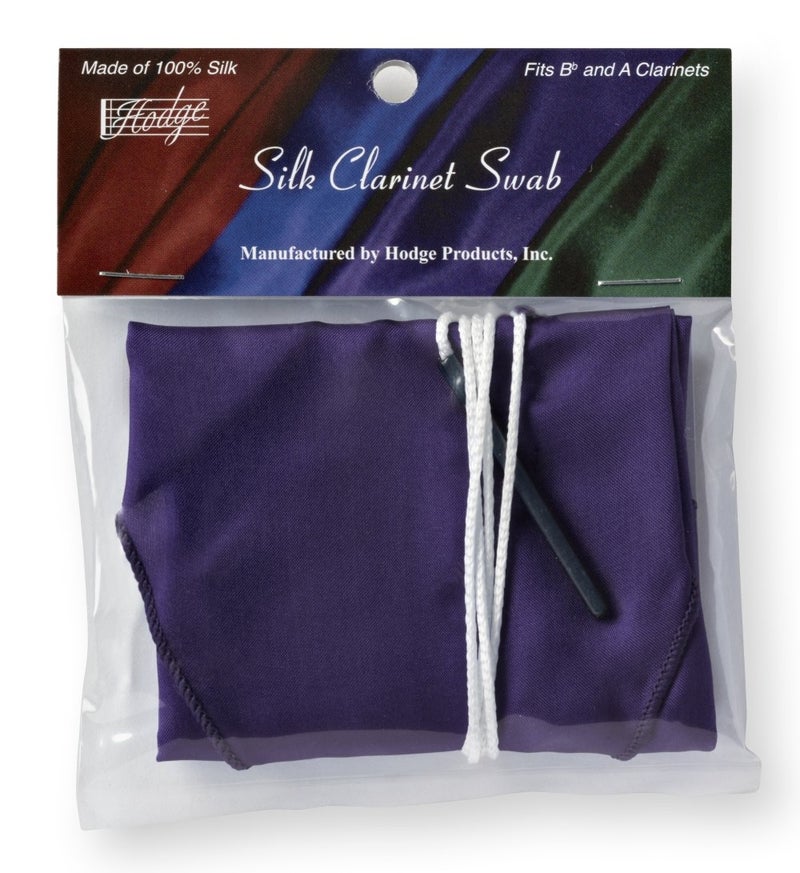 Hodge Silk Clarinet Swab - Purple - Image 2